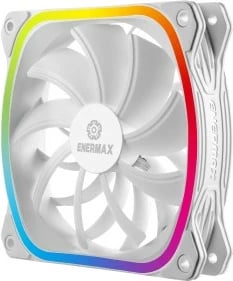 Ventilator kasë Enermax SquA 120mm RGB i bardhë
