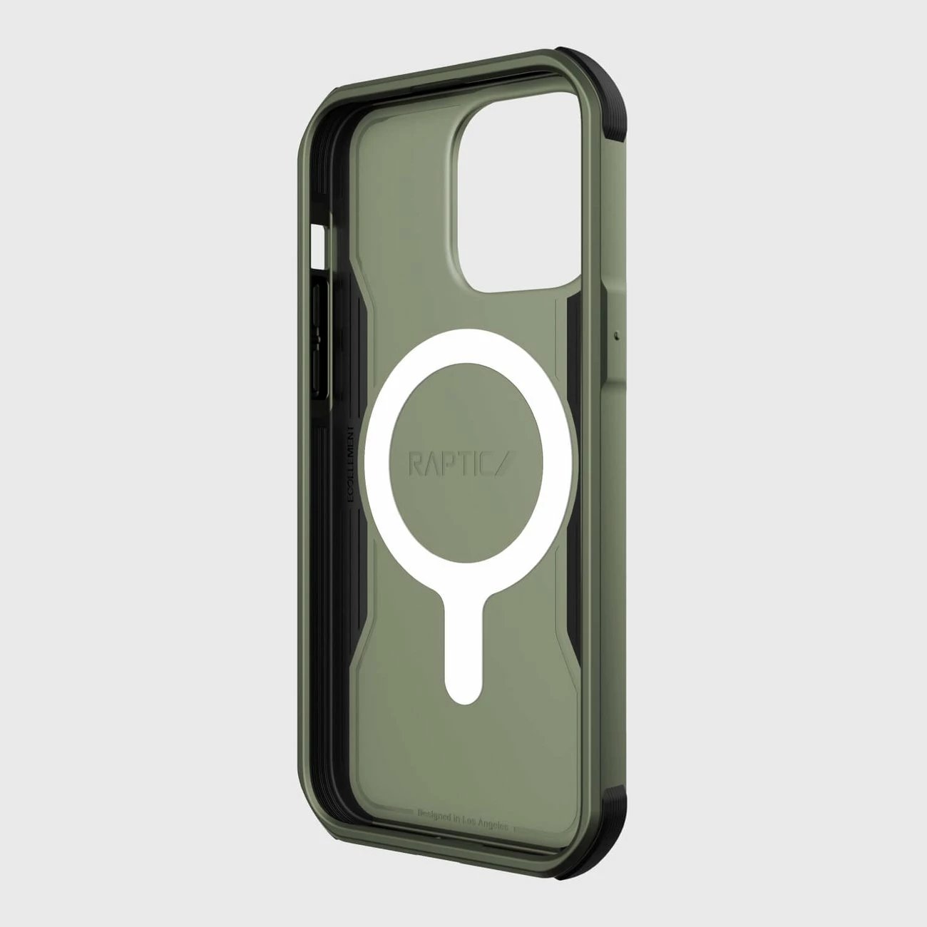 Mbështjellës Raptic X-Doria Fort Case për iPhone 14 Pro me MagSafe, i gjelbër