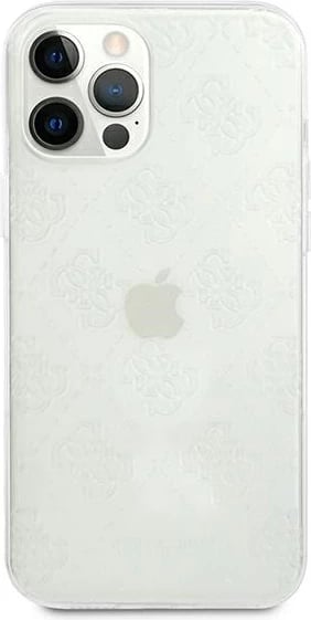 Mbështjellës Guess GUHCP12L3D4GTR për iPhone 12 Pro Max 6.7", transparent, 4G 3D Pattern Mbështjellës Guess GUHCP12L3D4GTR për iPhone 12 Pro Max 6.7", transparent, 4G 3D Pattern