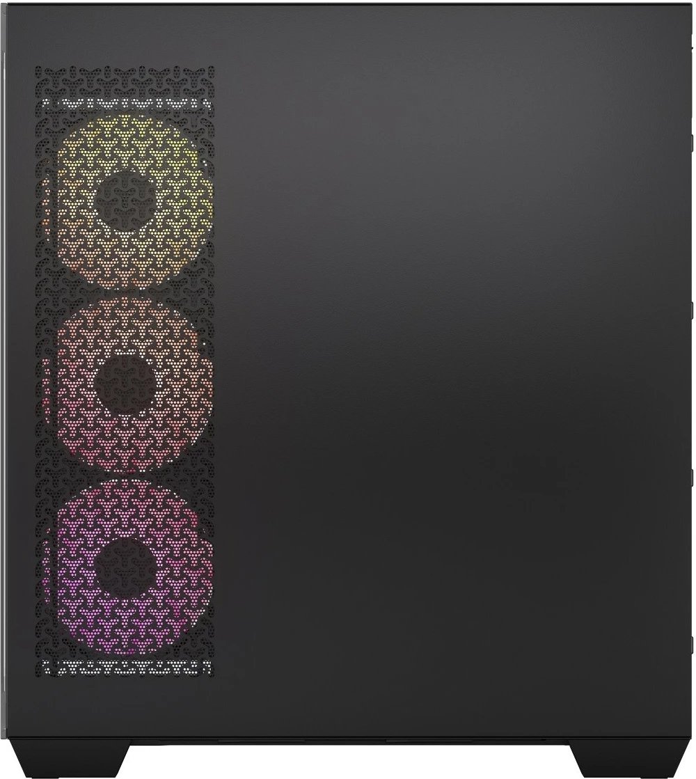 Kasë Corsair 3500X ARGB Midi Tower, xham i temperuar, e zezë