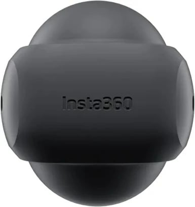 Kapak lente për kamera Insta360, X4/X5, silikon, zi