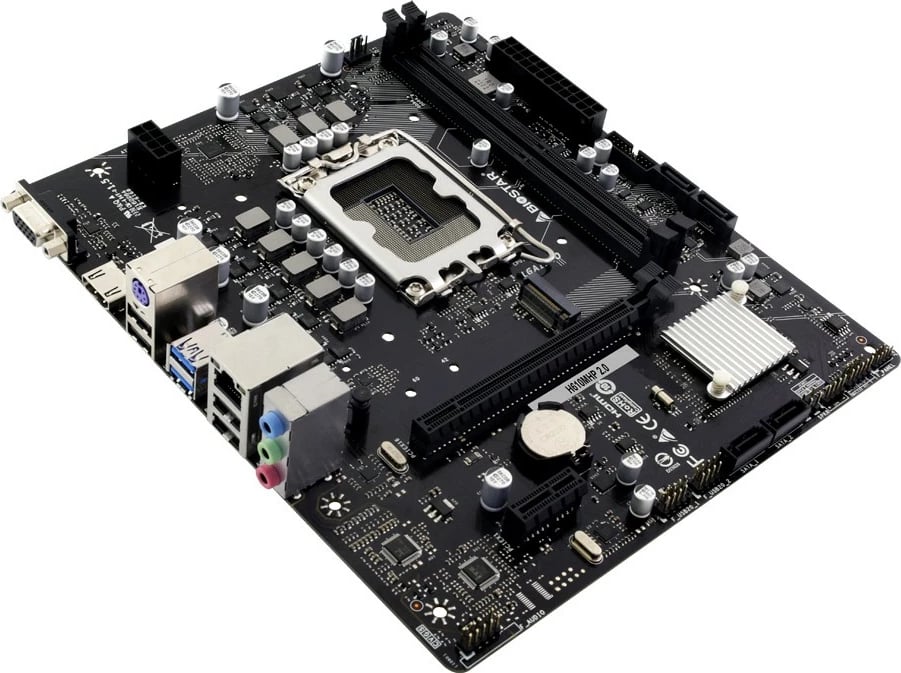 Pllakë amë Biostar H610MHP 2.0, Intel, LGA 1700, DDR4-SDRAM, 64 GB