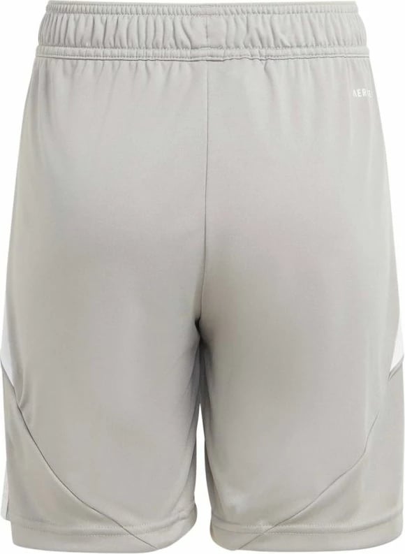 Shorce për fëmijë adidas Tiro 24, të bardha dhe gri