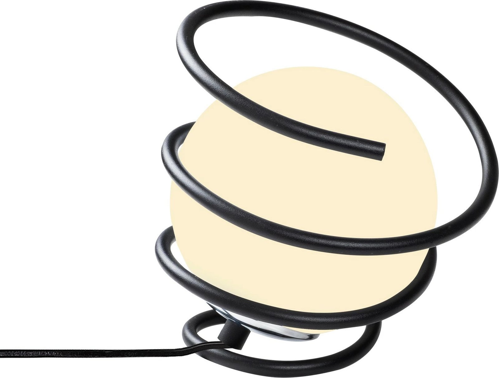 Llambë muri Opviq Elegance - 706-A, ngjyrë e zezë, 20x20x20 cm