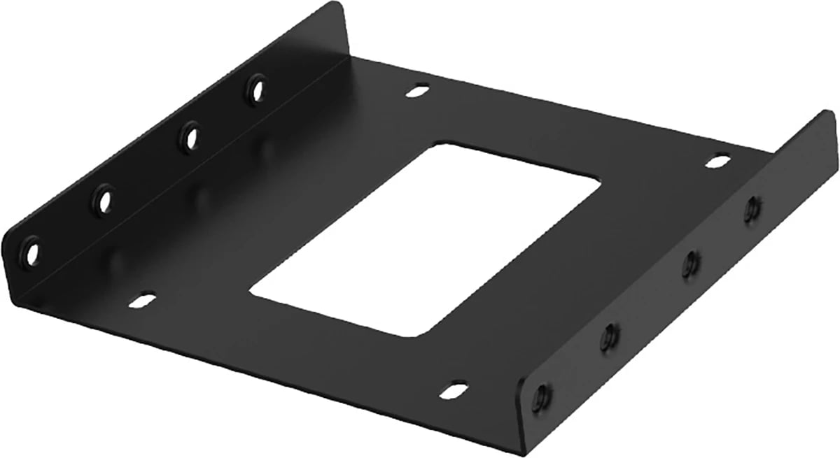 Kasë Orico HB-325-V1 për disk 2.5" në hapësirë 3.5", alumini, e zezë
