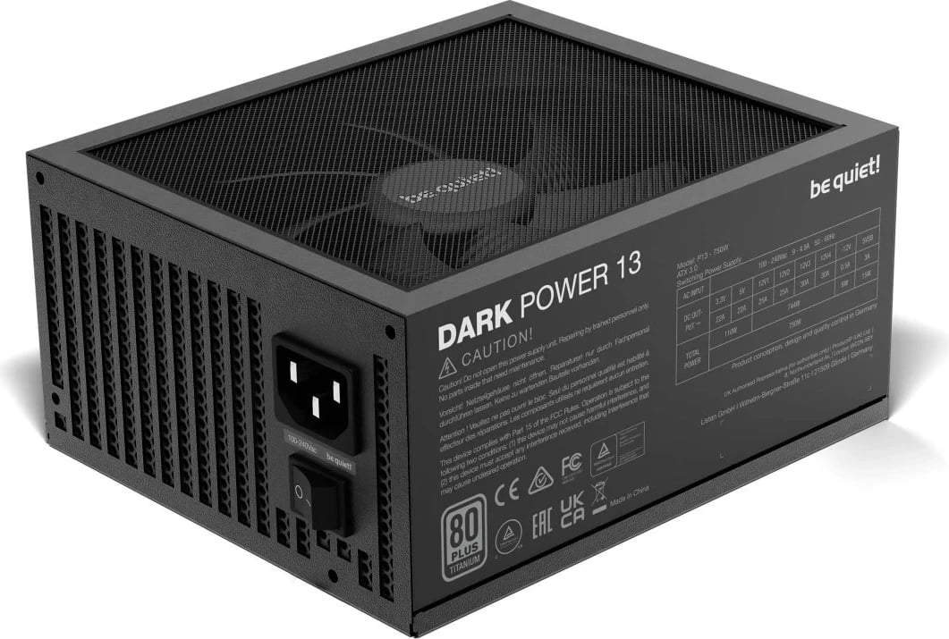 Furnizues energjie be quiet! Dark Power 13, 750W, i zi