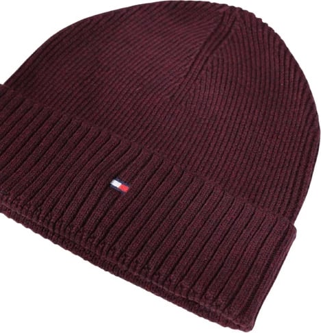 Kapelë Tommy Hilfiger për meshkuj, bordeaux