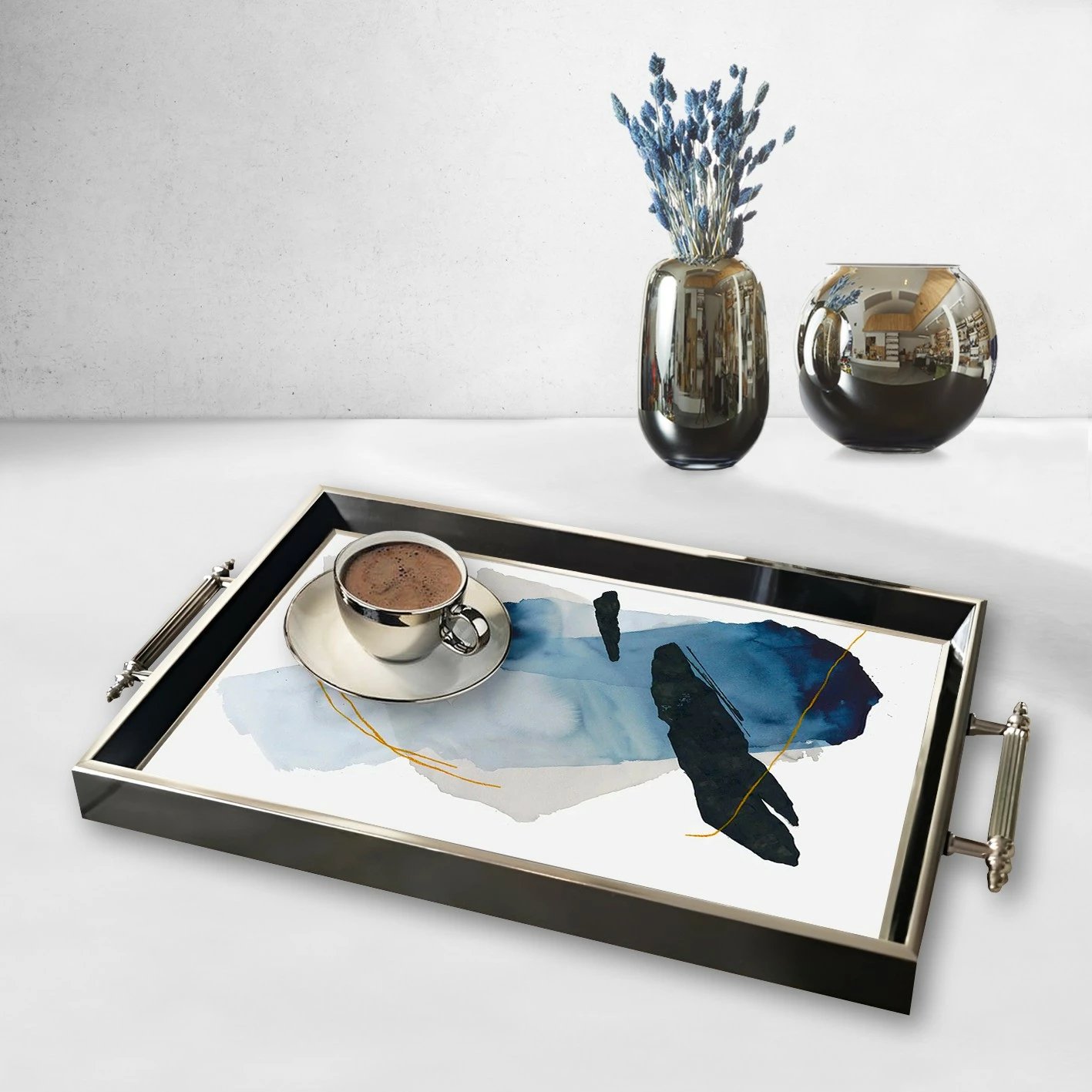 Tabaka qelqi Aberto Design, shumëngjyrëshe, TPG1, 50x29x3.5cm