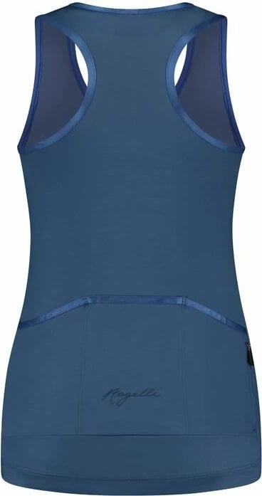 Top sportiv Rogelli për femra, navy blue