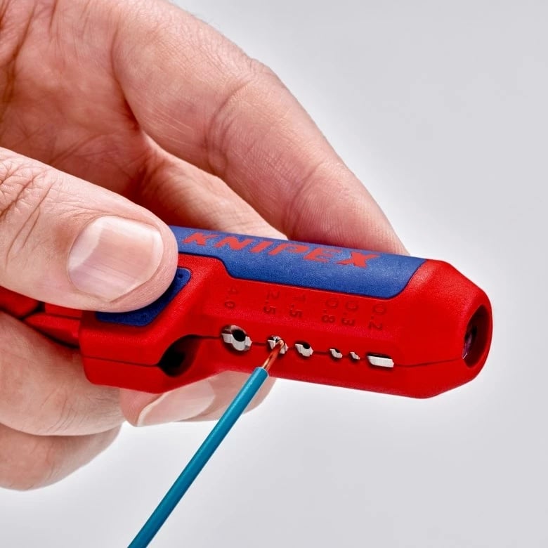 Knipex ErgoStrip, Mbështjellës kabllosh, Kuq Knipex ErgoStrip, Mbështjellës kabllosh, Kuq