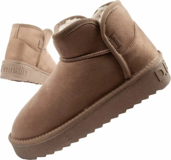 Çizme dimri për femra D.Franklin, ngjyrë kafe