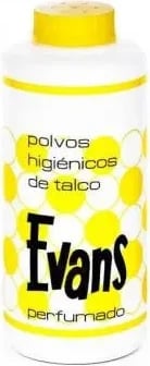 Pluhur talku i parfumuar Evans unisex 125g