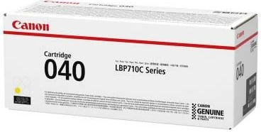 Toner Canon 040 për i-SENSYS LBP710C Series, deri 5,400 faqe, verdhë (0454C001)