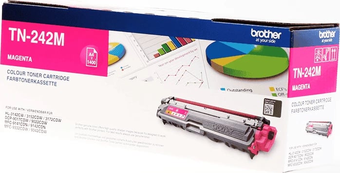 Toner, Brother TN-242M, rendiment 1400 faqe, magenta