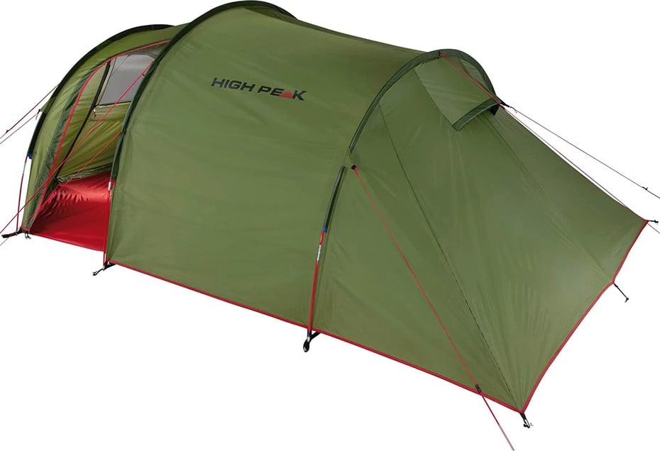 Tendë High Peak për 4 persona, e gjelbër