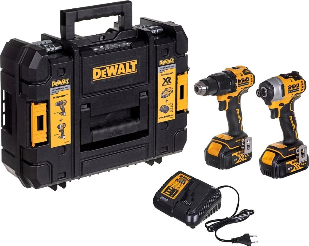 Set Veglash pa kabllo DeWalt DCK2062M2T (DCD709+DCF809) 18V 2X4.0AH Set Veglash pa kabllo DeWalt DCK2062M2T (DCD709+DCF809) 18V 2X4.0AH