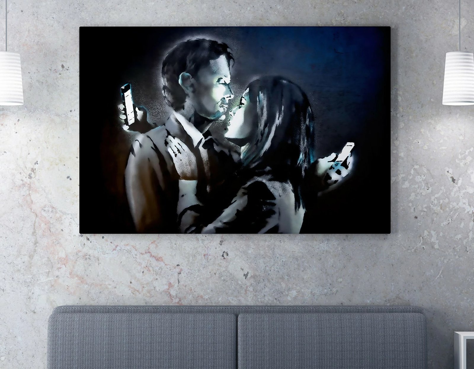 Pikturë dekorative në kanavacë, Wallity WY128, 70x100cm