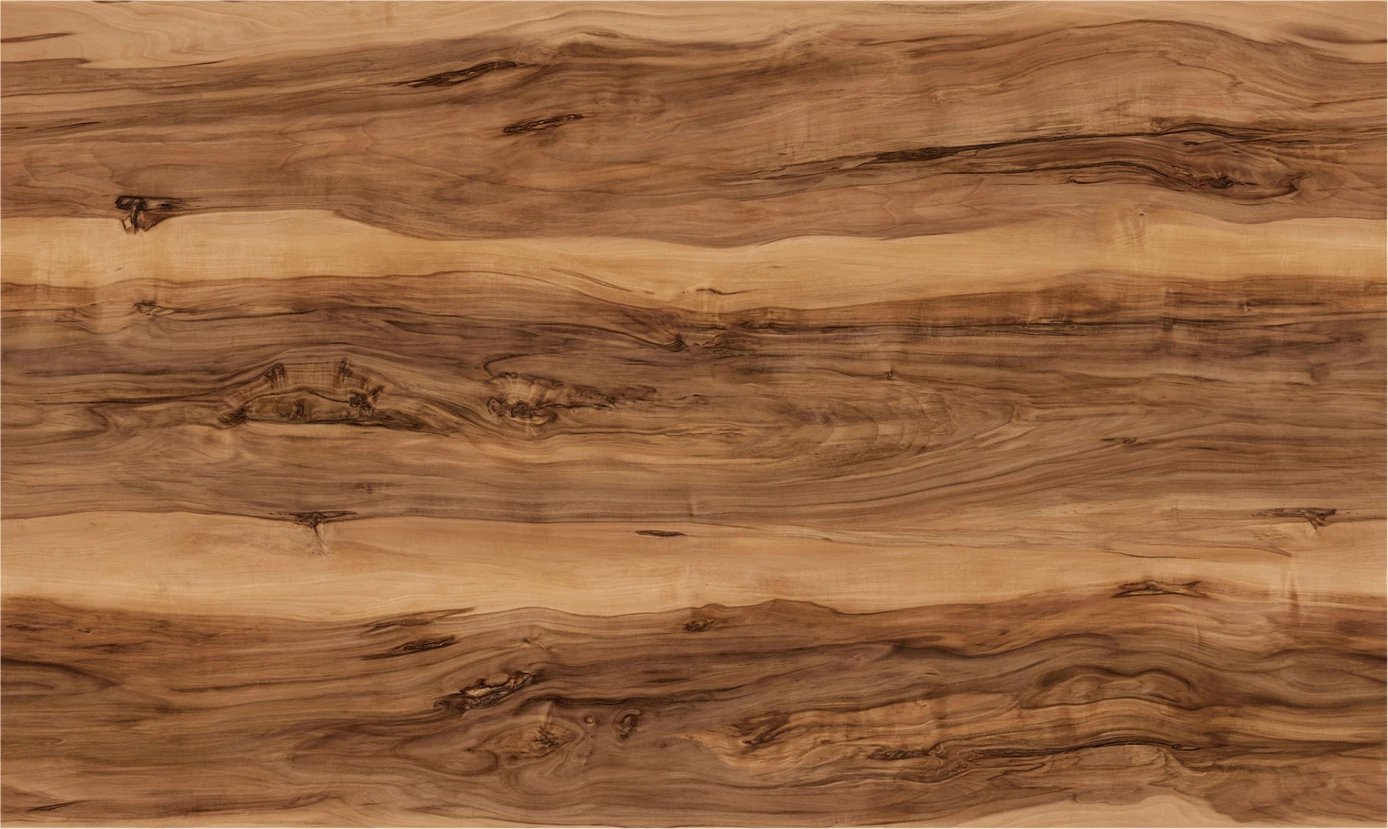 Sipërfaqe tavoline drejtkëndëshe, ngjyrë Indian Sheesham, HPL, 120x80cm