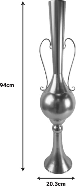 Vazo dekorative Hra Inart metal ngjyrë ari D20.3x94cm