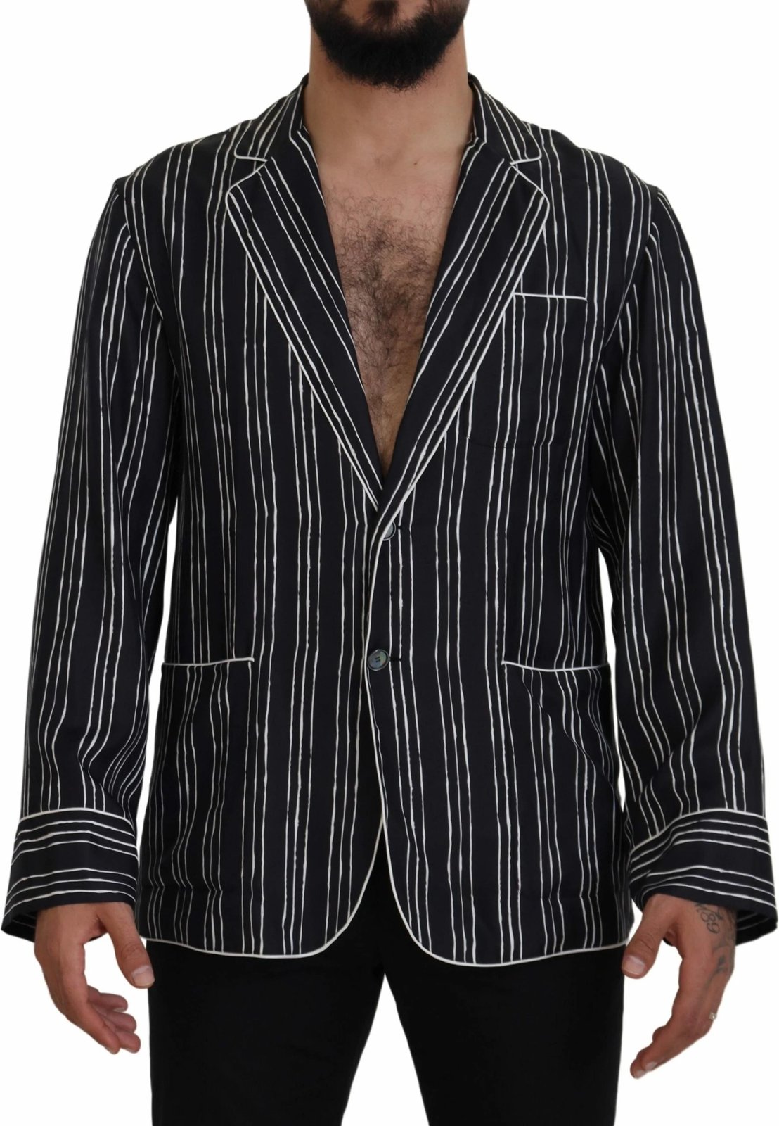 Pizhame për meshkuj Dolce & Gabbana, e zezë