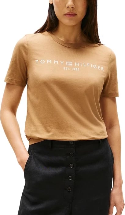 Maicë Tommy Hilfiger femra, kafe