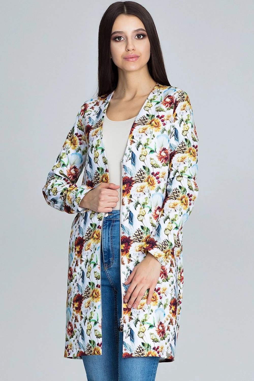 Jakne Figl 116360 për femra, shumëngjyrëshe