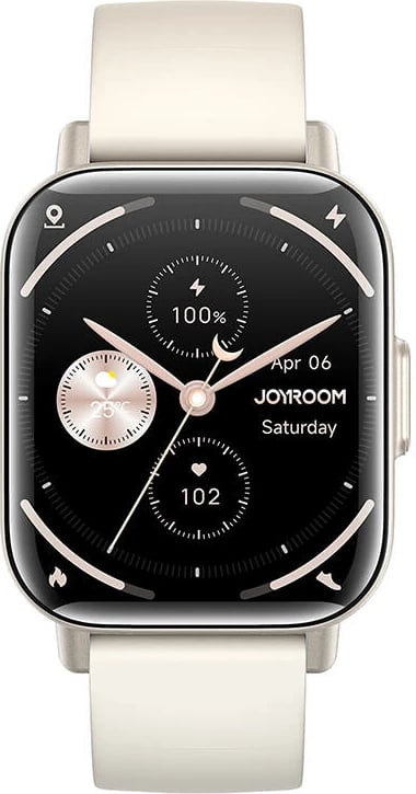 Smartwatch Joyroom Fit-Life JR-FT3S, 1.96", 340 mAh, i bardhë