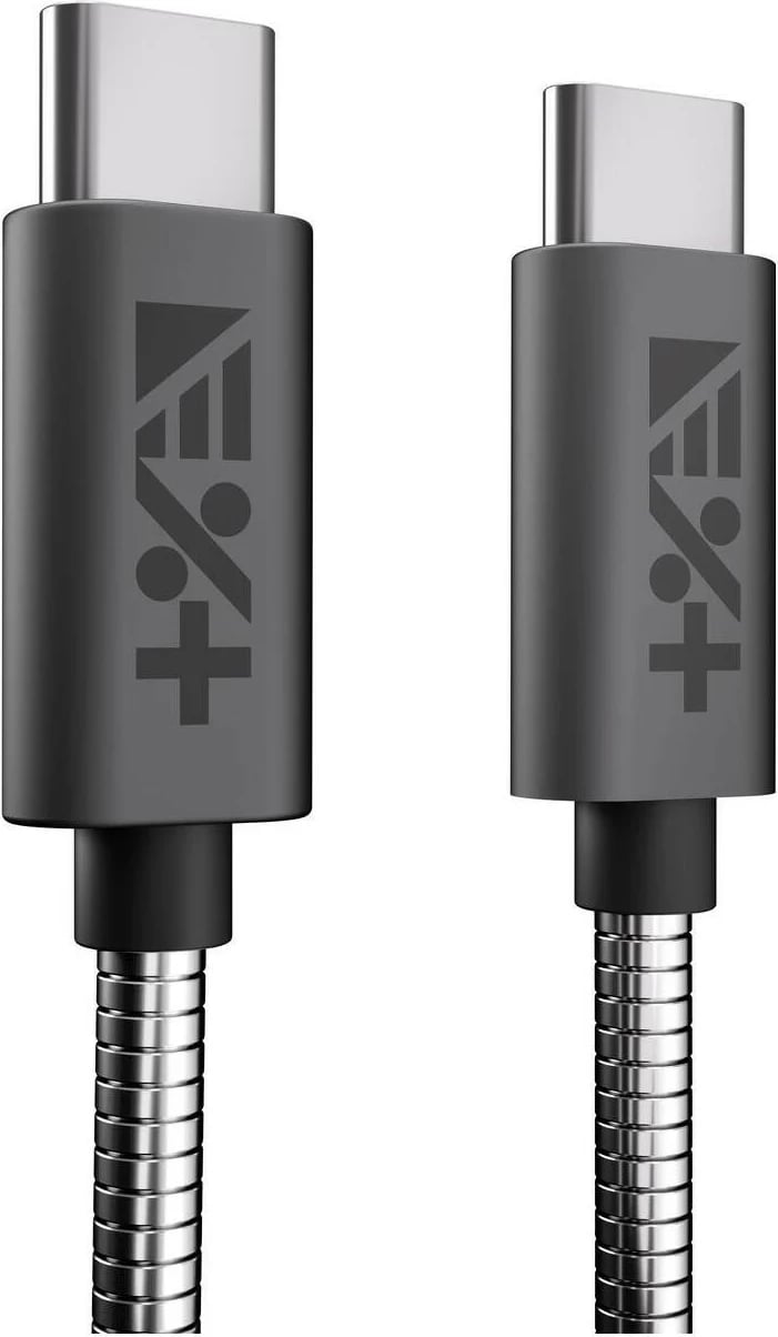Kabëll NEXT ONE USB-C / USB-C 1.2 m, ngjyrë gri Kabëll NEXT ONE USB-C / USB-C 1.2 m, ngjyrë gri