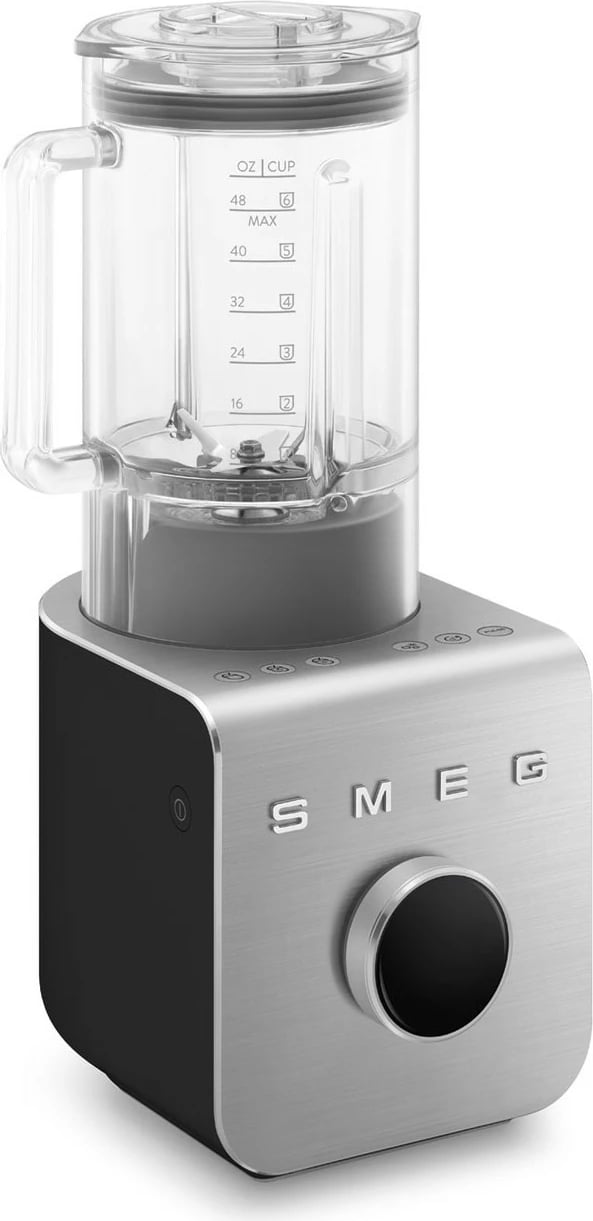 Blender tavoline SMEG BLC01BLMEU, 1400W, 9 shpejtësi, inox/zezë