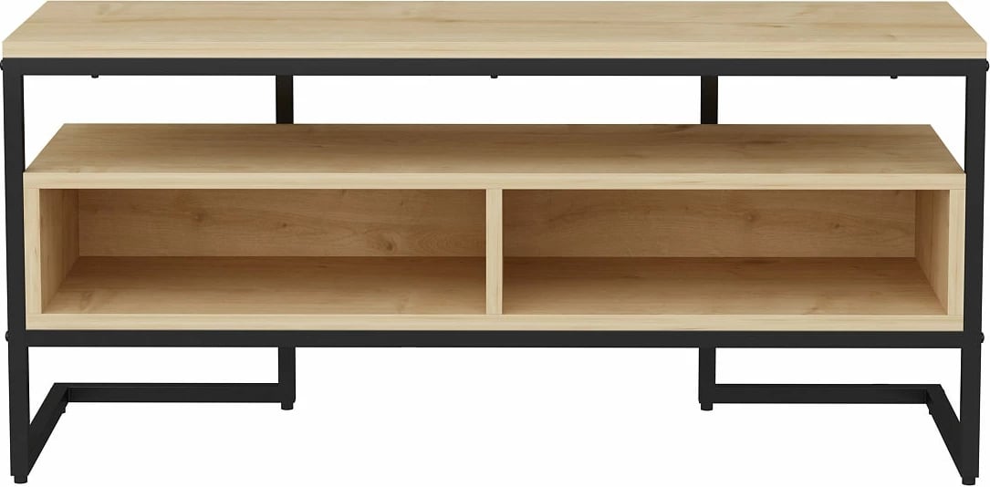 Komodë TV Skye Decor, Merrion, e zezë dhe lis