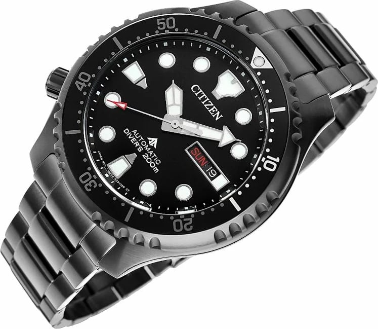 Orë dore për meshkuj Citizen, e zezë