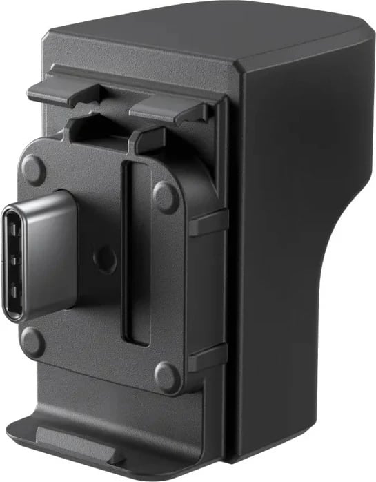 Adapter mikrofoni Insta360 Ace Pro 2, USB-C në 3.5mm, i zi