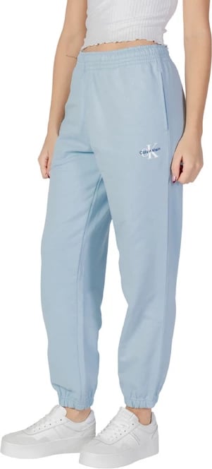 Pantallona femra Calvin Klein Jeans, të kaltërta