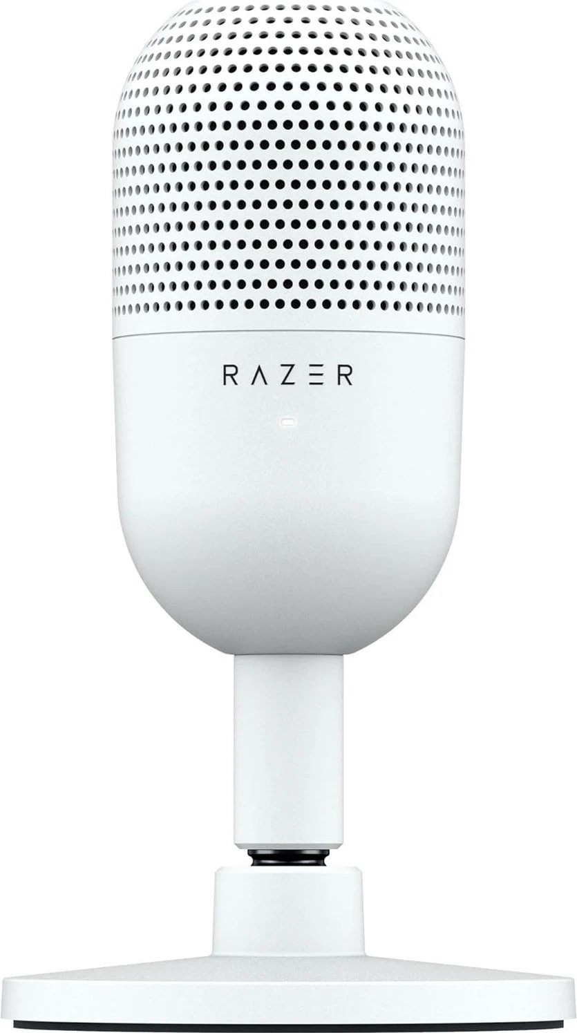 Mikrofon për lojëra Razer Seiren V3 Mini, i bardhë