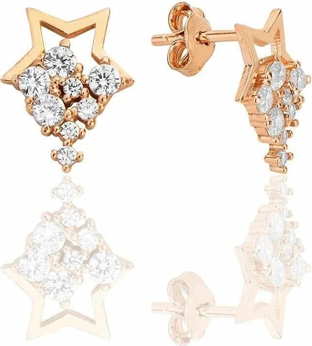 Vathë argjendi Jumeon, ngjyrë ari rozë, SGTL12708