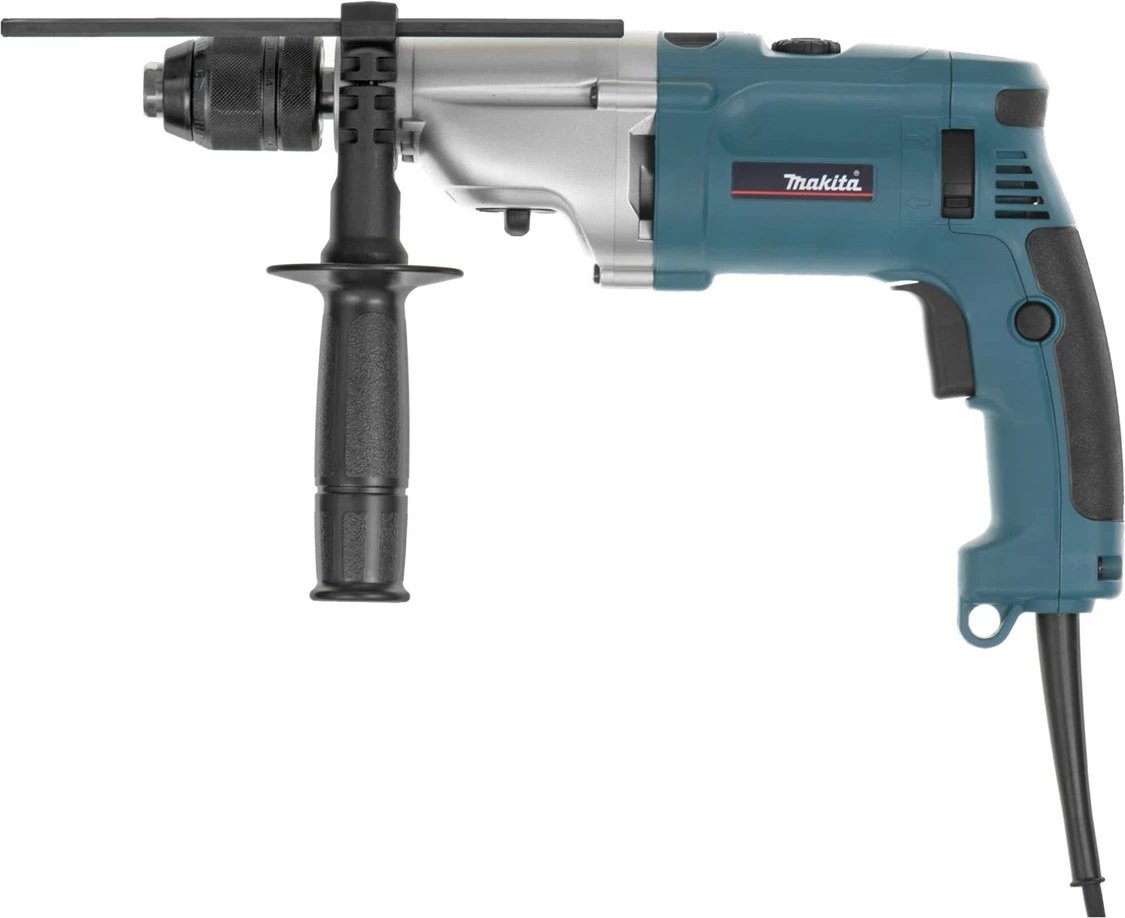 Makita HP2071J, 2900 RPM, 2.5 kg, Zi, Blu, Argjendtë