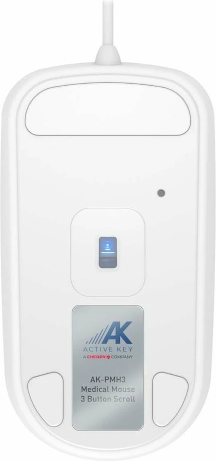 Maus Cherry AK-PMH3, USB Type-A, 1000 DPI, Bardhë