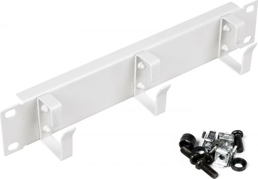 Panel menaxhimi kabllosh Equip EZMR-10-G, 1U, 10 inç, metal, i bardhë
