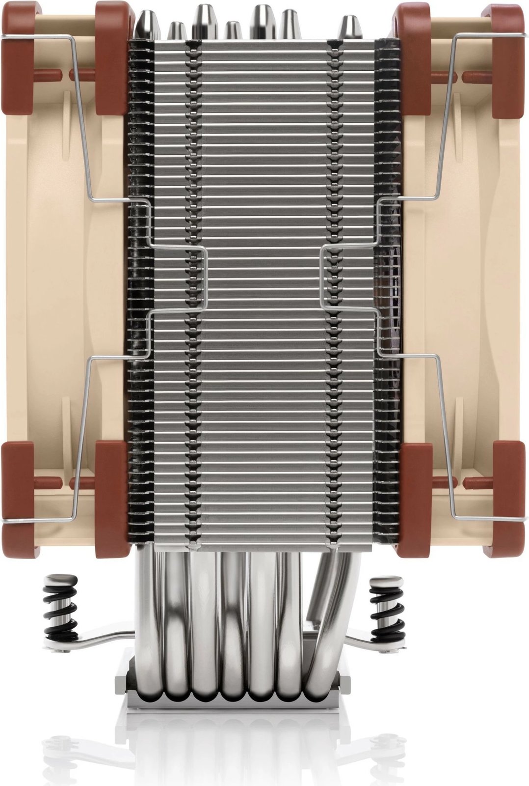 Cooler NOCTUA NH-U12A, 2 ventilatorë, PWM, 120mm, kafe/bezhë