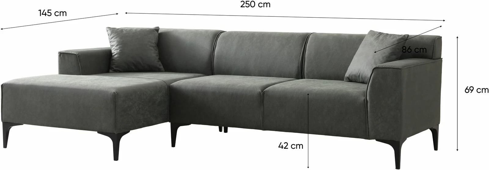 Këndare New Petra, ngjyrë e gjelbër, Atelier del Sofa