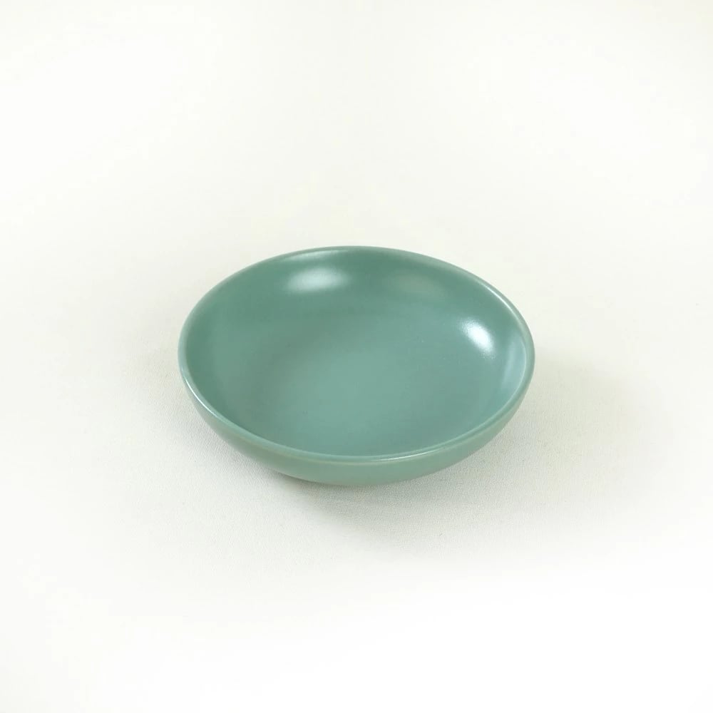 Set tasash për salcë, qeramike, 6 copë, ngjyrë e gjelbër, Hermia Concept, 13cm