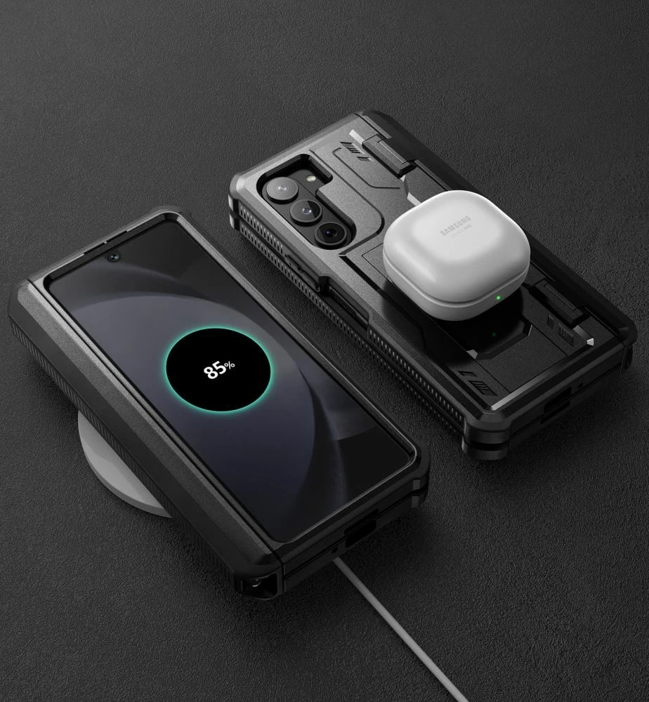 Mbështjellës Tech-Protect Kevlar Pro për Samsung Galaxy Z Fold 5, i zi