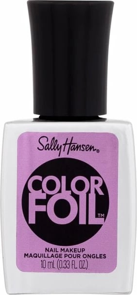Llak për thonj Sally Hansen Color Foil 110 Fuchsia-ristic për femra purple 10ml