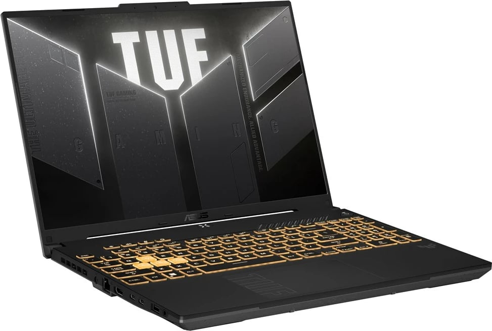 Laptop gaming ASUS TUF Gaming F16 FX607VJ-RL009, 16", Intel Core 5 210H, 16 GB RAM, 512 GB SSD, NVIDIA RTX 3050, Gri