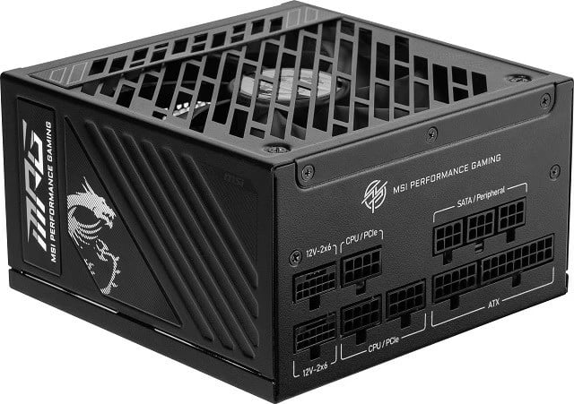 Burim energjie MSI MPG A850GS 80+ Gold PCIE5, 850W