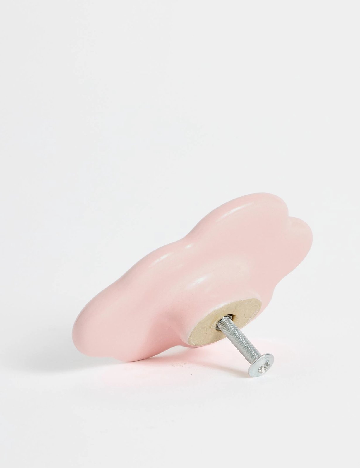 Dorez dekorative, formë reje, porcelani rozë, Evila Originals