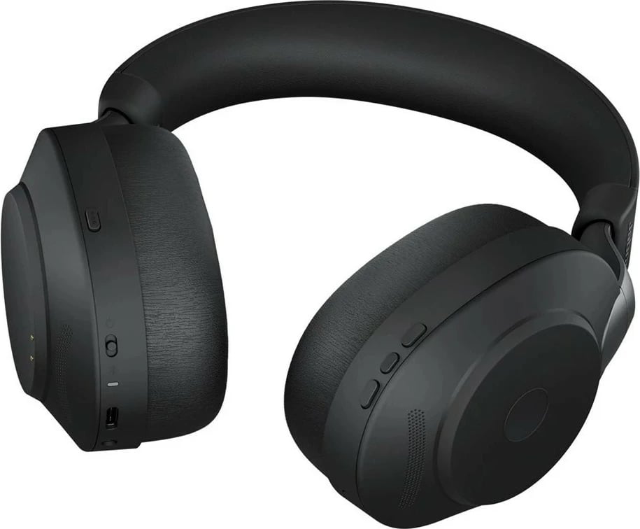 Kufje Jabra Evolve2 85, Link380a UC Stereo Stand, Wired & Wireless, e zezë