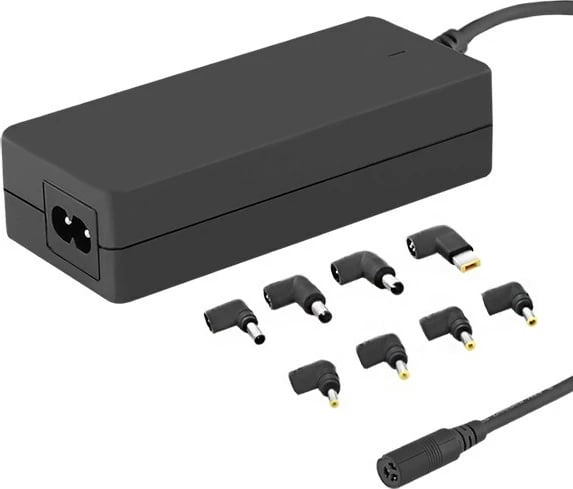 Adapter rryme Qoltec 50011, 65 W, e zezë