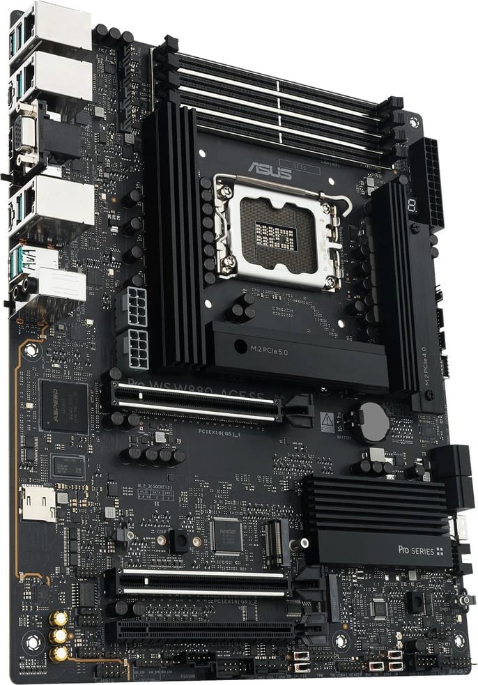 Pllakë amë ASUS PRO WS W880-ACE SE, ATX, Socket LGA 1851, Gri