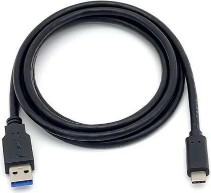 Kabëll USB Equip 3.2 Gen 1 Type-A në Type-C, 2m, i zi